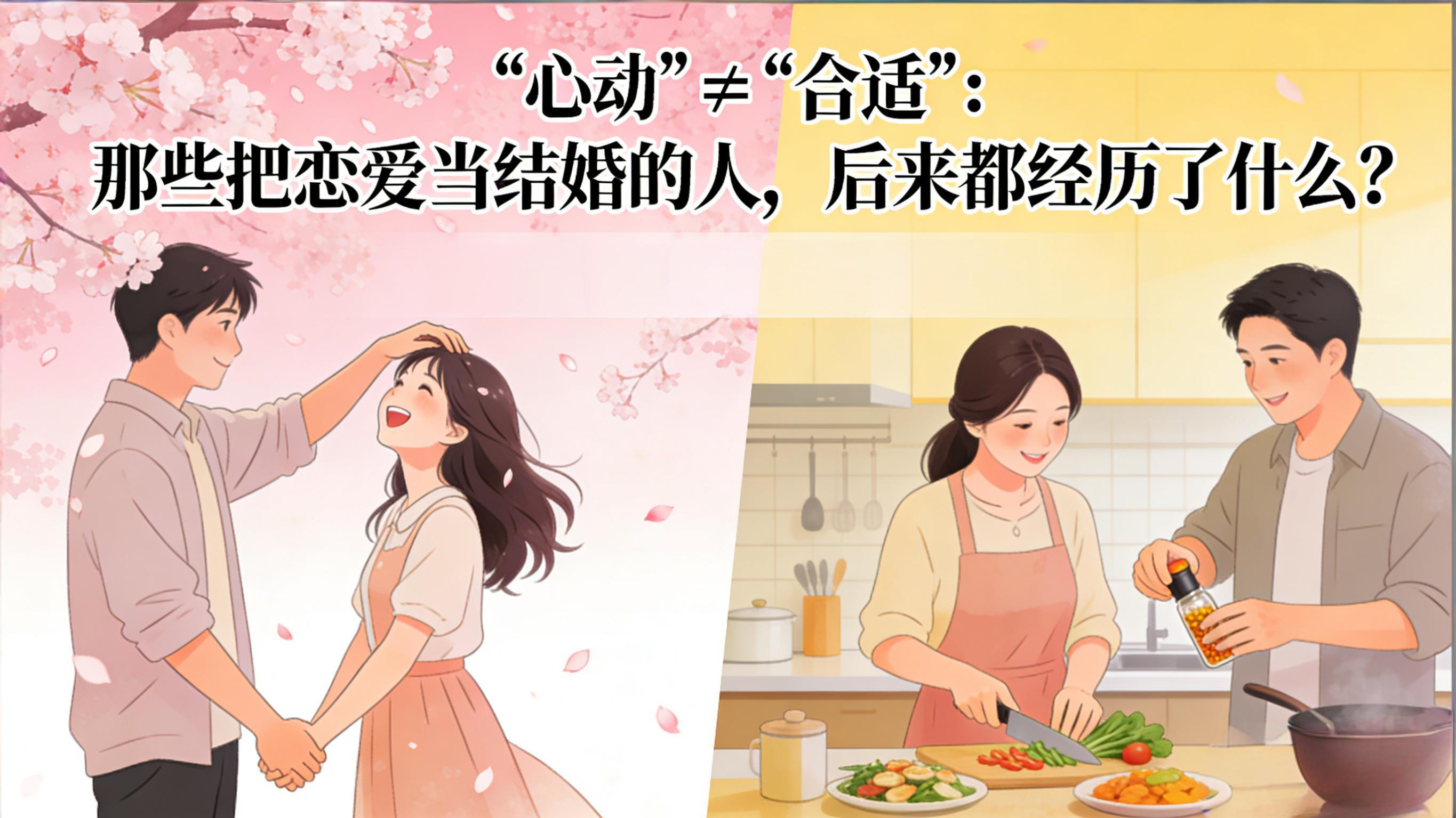 心动’≠‘合适’：那些把恋爱当结婚的人，后来都经历了什么？-综合资讯-恋爱技巧