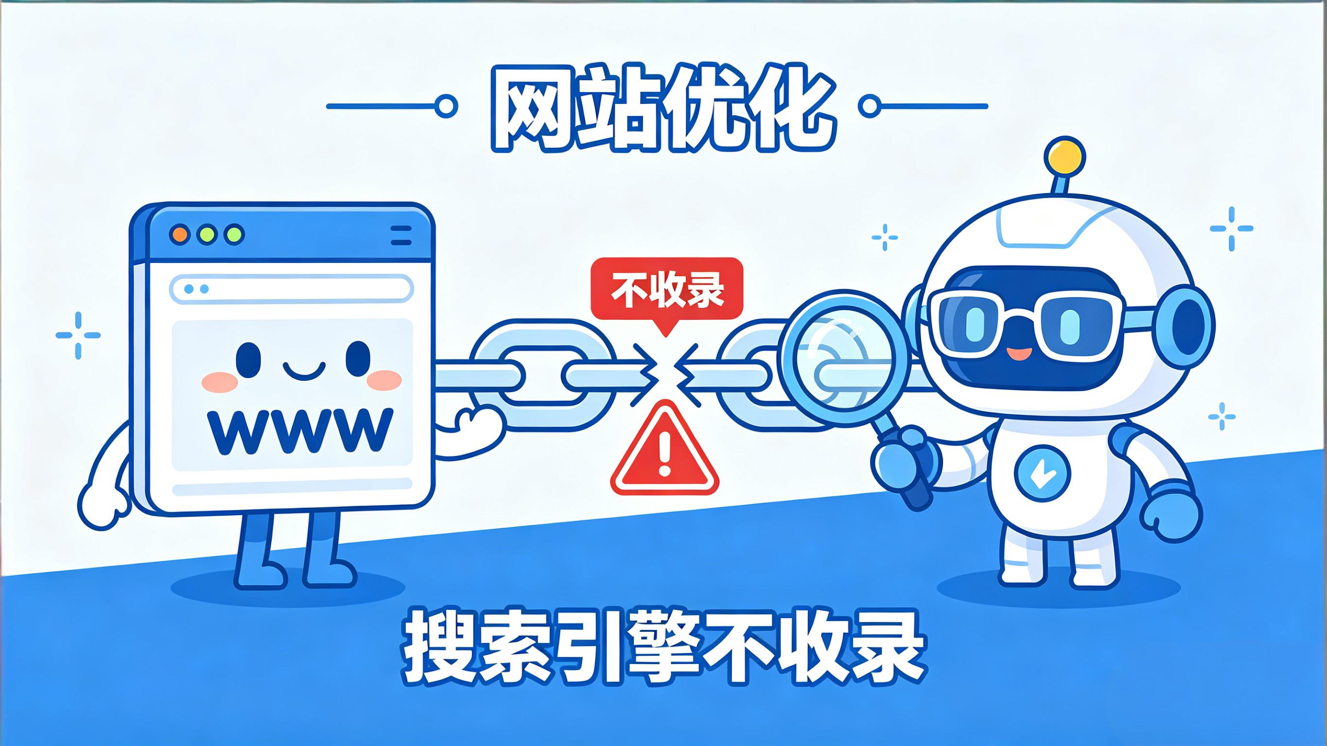 为什么搜索引擎不收录我的网站-网站优化