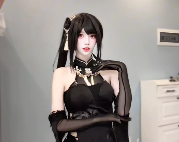 碧蓝航线cos 镇海@月瑶兰蝶